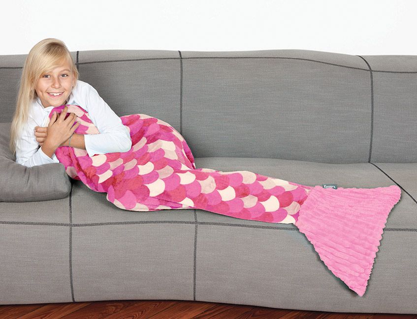 Kanguru 1194 Sirena Lilla Kids Blanket