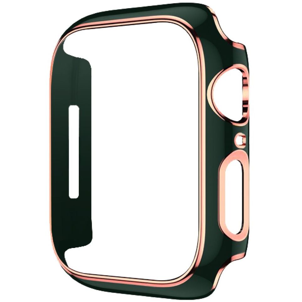 HYPHEN Apple Watch Frame Protector 41mm - Green/Rose Gold