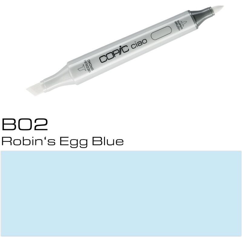 Copic Ciao Refillable Marker - B02 Robin's Egg Blue