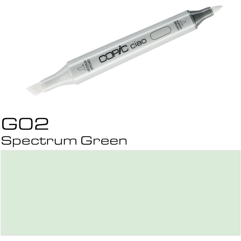 Copic Ciao Refillable Marker - G02 Spectrum Green