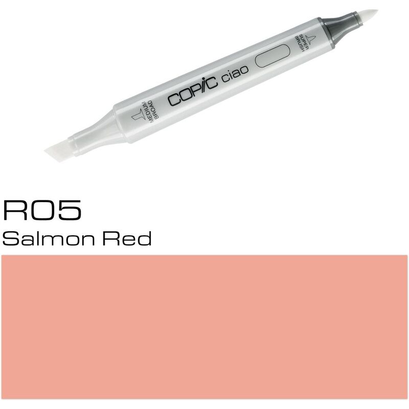 Copic Ciao Refillable Marker - R05 Salmon Red