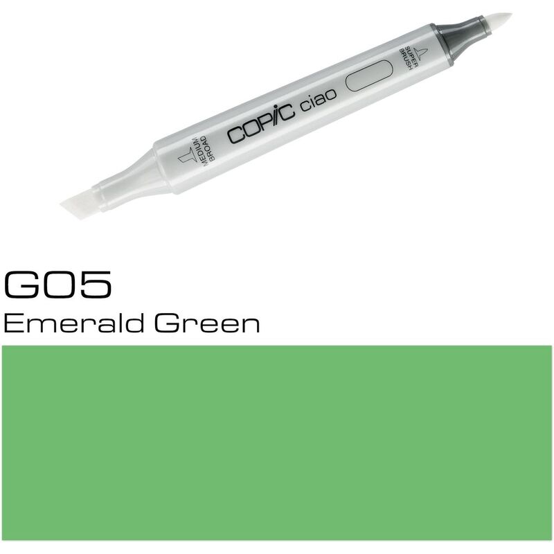 Copic Ciao Refillable Marker - G05 Emerald Green