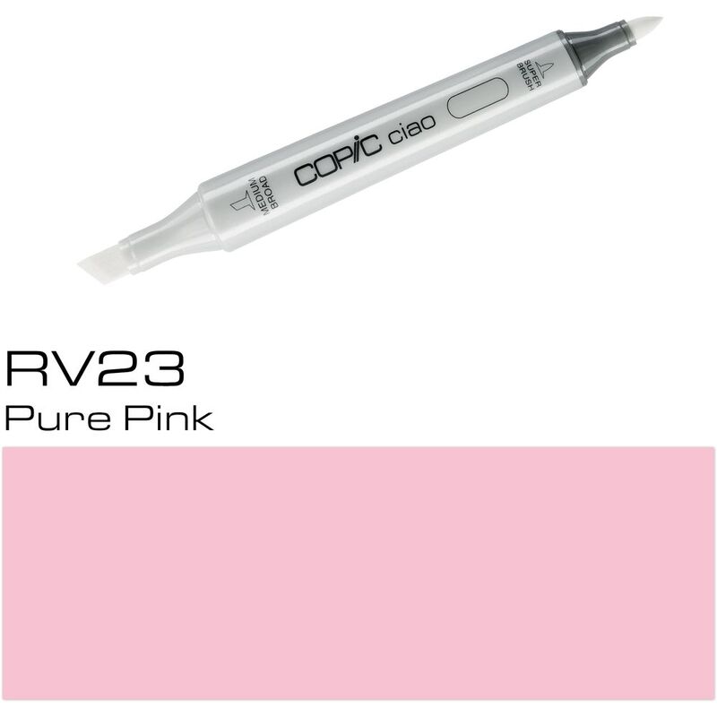 Copic Ciao Refillable Marker - RV23 Pure Pink