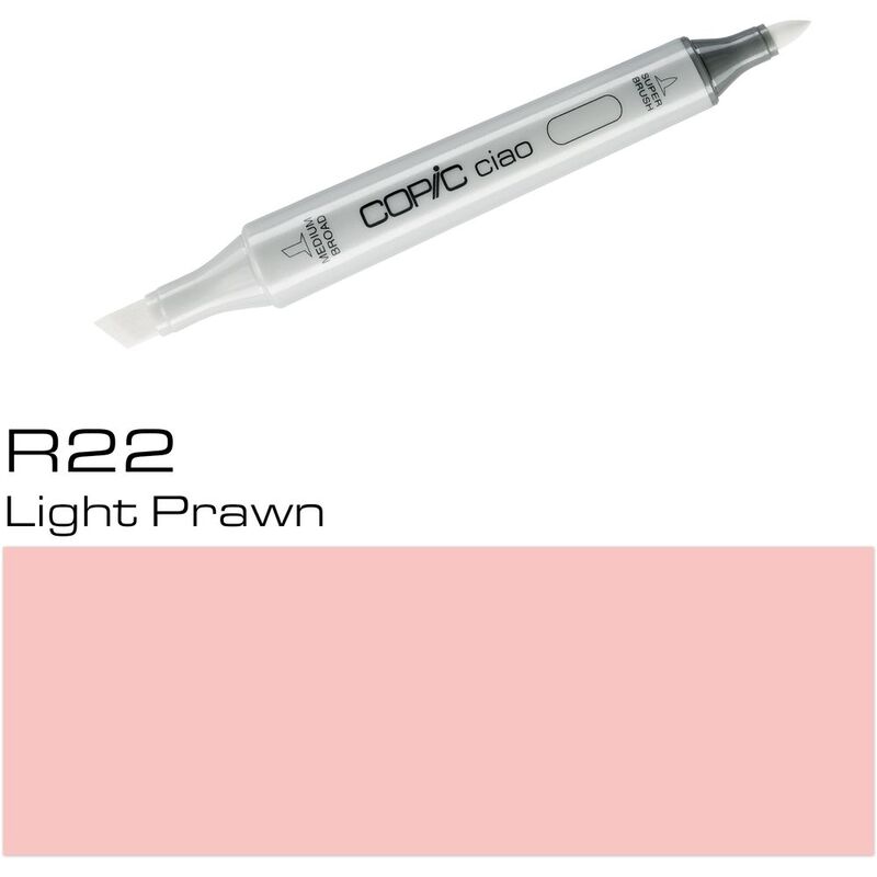 Copic Ciao Refillable Marker - R22 Light Prawn