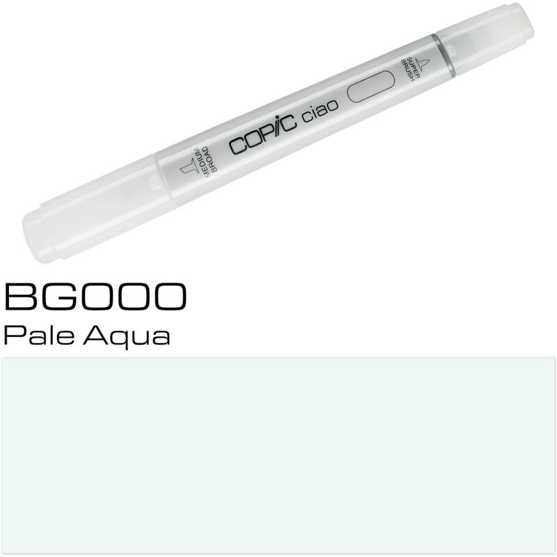 Copic Ciao Refillable Marker - BG000 Pale Aqua