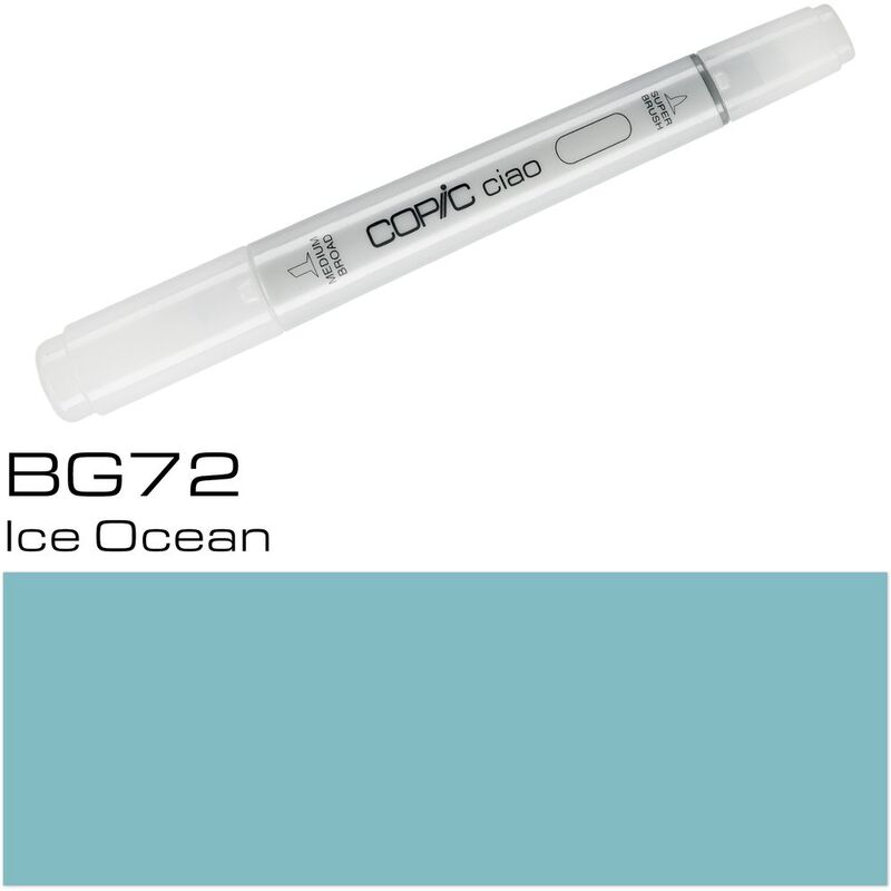 Copic Ciao Refillable Marker - BG72 Ice Ocean