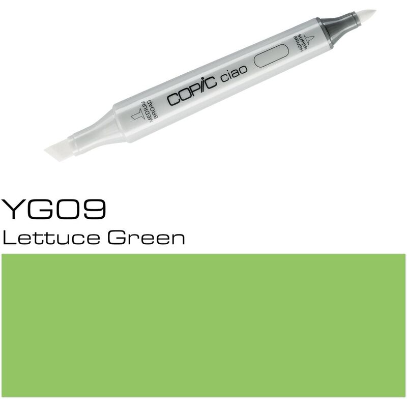 Copic Ciao Refillable Marker - YG09 Lettuce Green