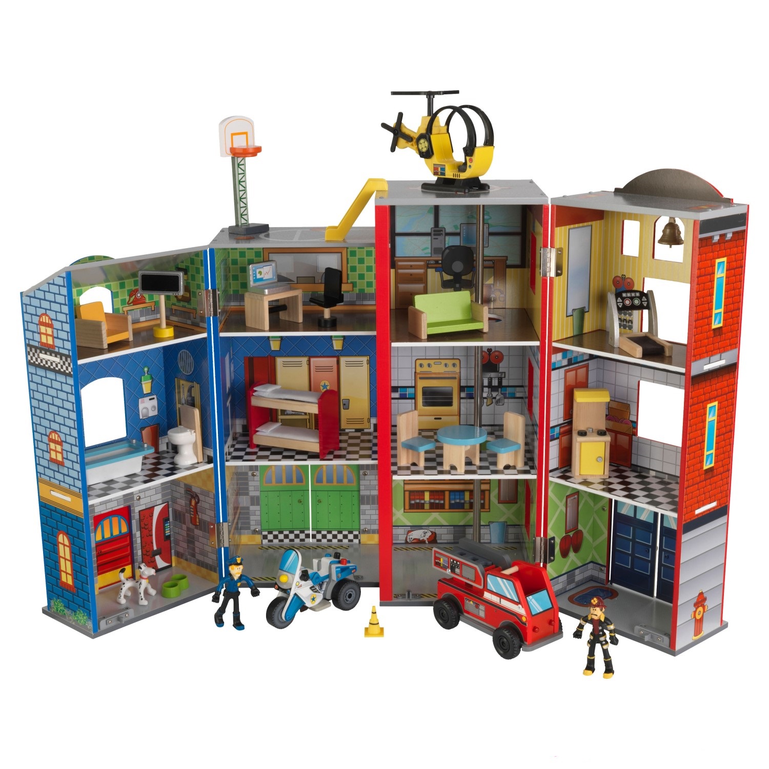 Kidkraft Everyday Heroes Playset Dollhouse