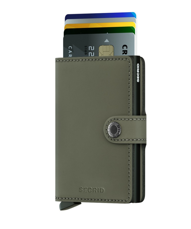 Secrid Miniwallet Matte Green/Black