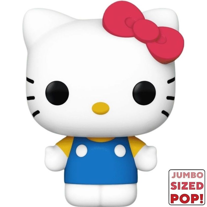 Funko Pop! Jumbo Sanrio Hello Kitty 50th Hello Kitty 10-Inch Vinyl Figure