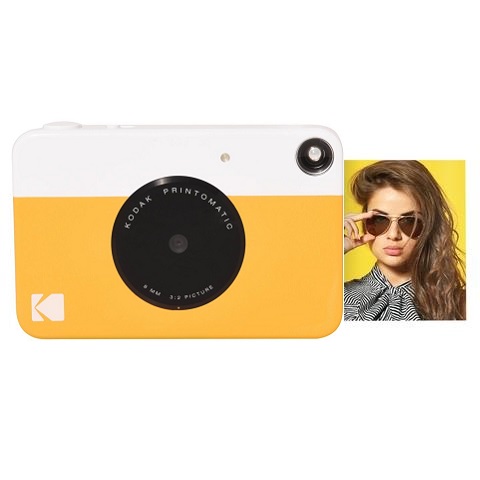 Kodak PRINTOMATIC Instant Digital Camera Yellow