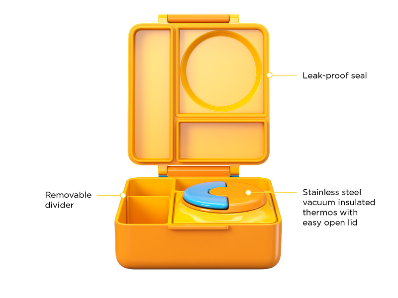 Omiebox Kids Lunchbox Sunshine