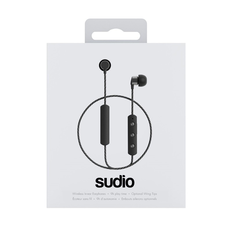 Sudio Tio In-Ear Earphones Black