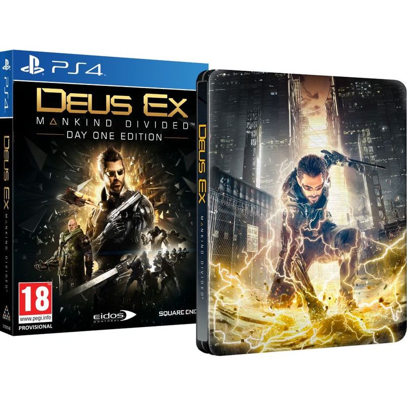 Deus Ex Mankind Divided + The Elder Scrolls V Skyrim - Special Edition + Dissidia Final Fantasy - NT (Steelbook Edition)