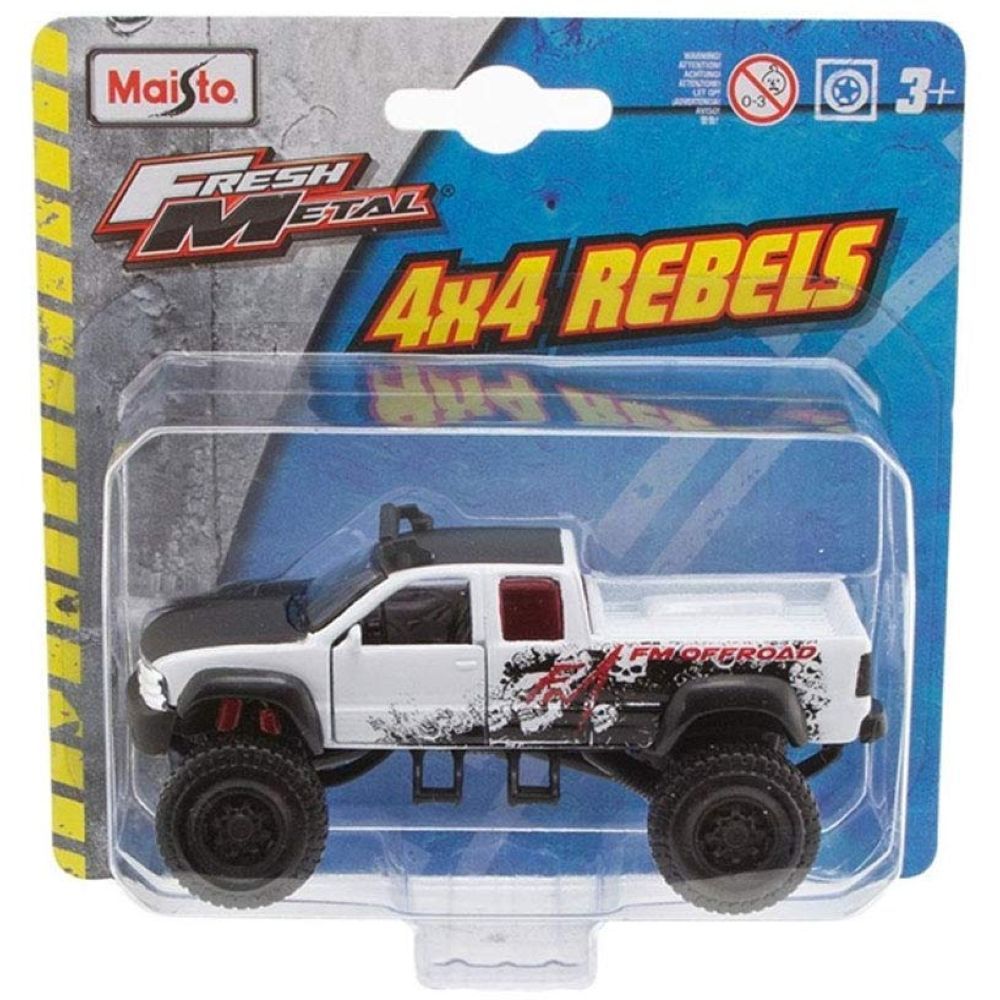 Maistro Fm 4 x 4 Rebels Die-Cast Car (Assorted - Includes 1)