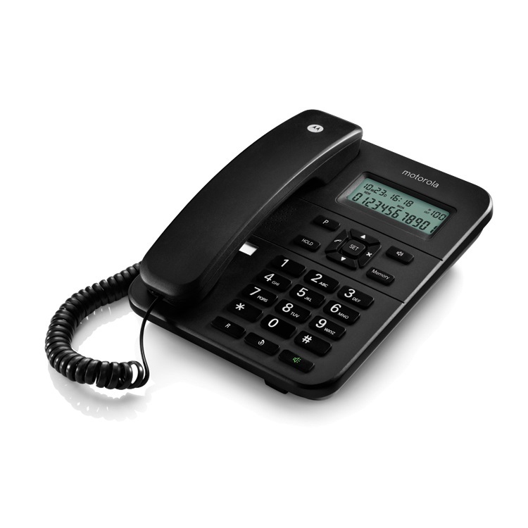 Motorola CT202 Black Corded Phone