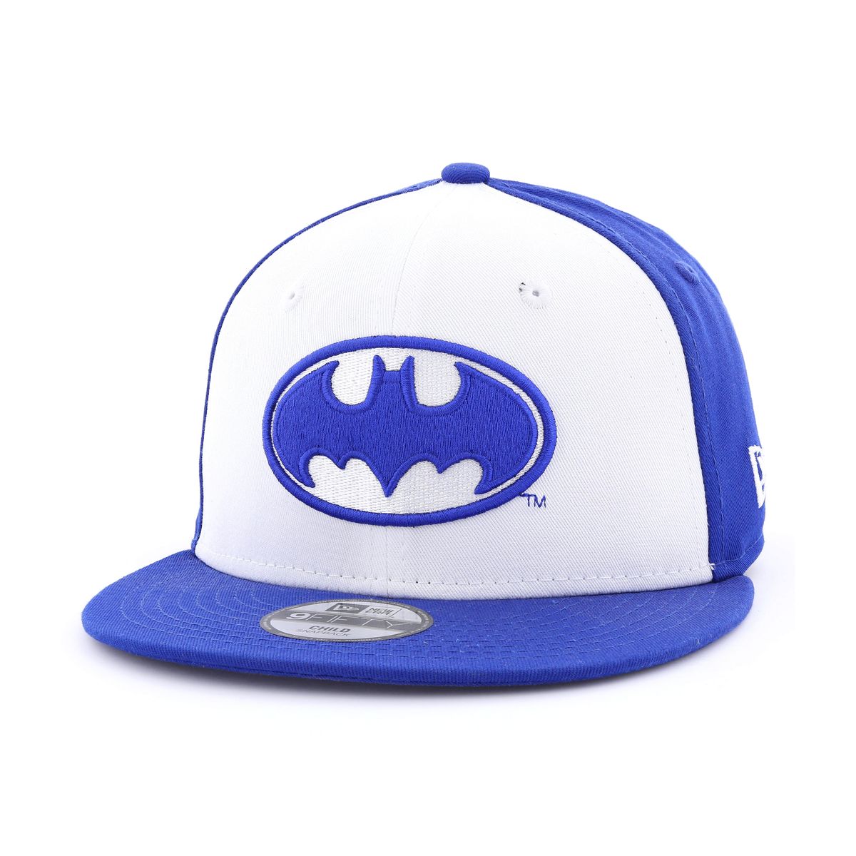 New Era Character Front Batman Kids Cap White