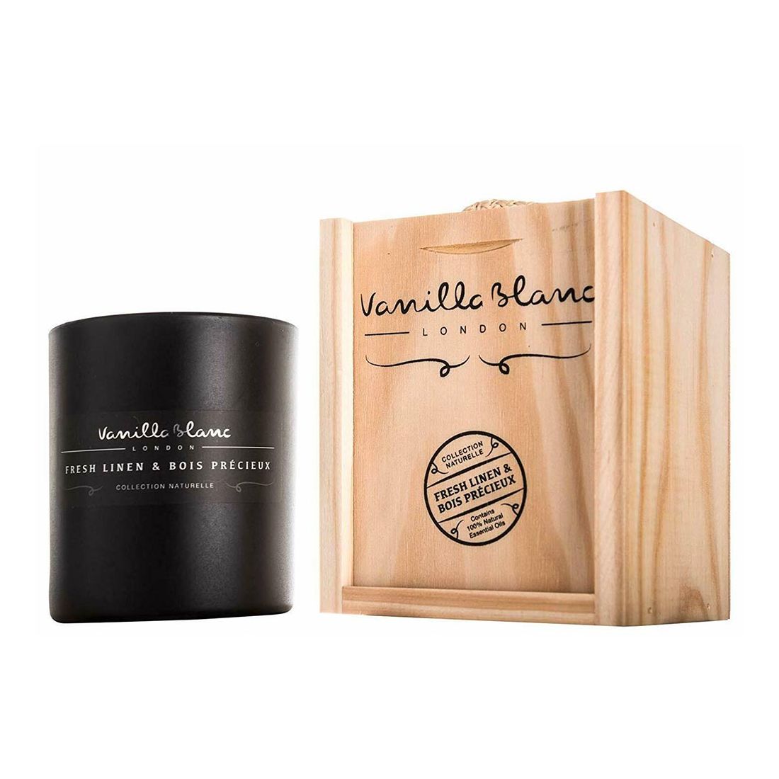 Vanilla Blanc Att Edition Candle Fresh Linen & Bois Precieux