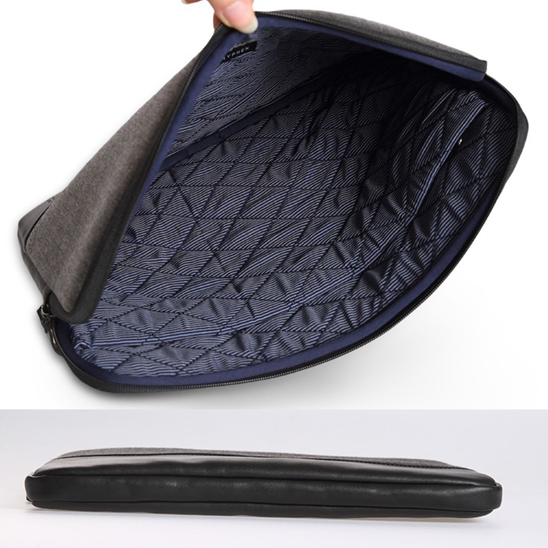 HYPHEN Esse Sleeve Black Fits Laptop Up To 13.3-Inch