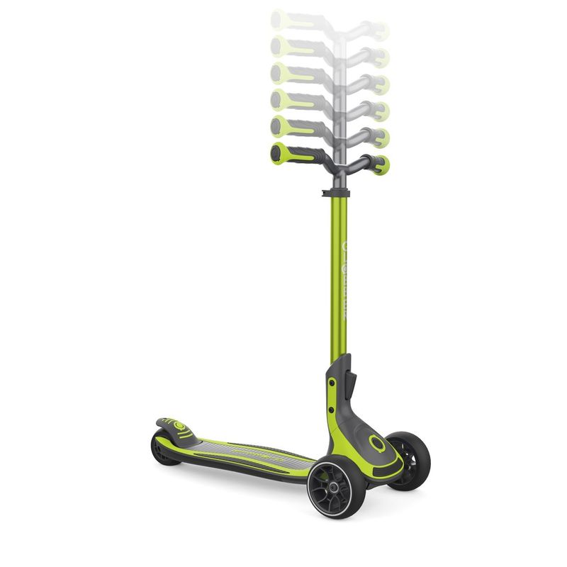 Globber Ultimum 3-Wheel Foldable Scooter - Lime Green