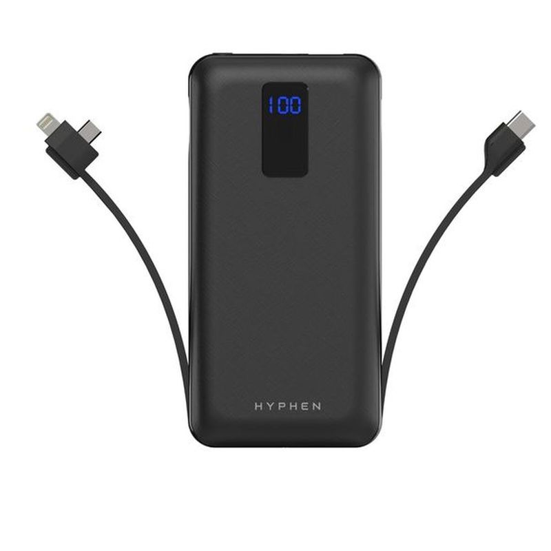 HYPHEN X2 20000mAh Black Slim Power Bank