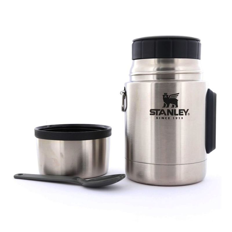 Stanley Adventure All-in-One Stainless Steel Vacuum Food Jar 532ml - Grey