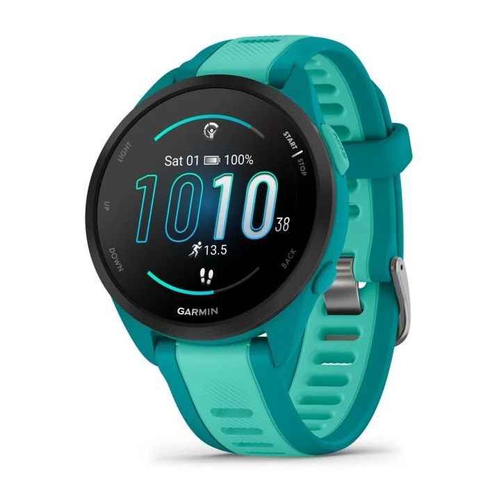 Garmin Forerunner 165 Music Fitness Smartwatch - Turquoise/Aqua