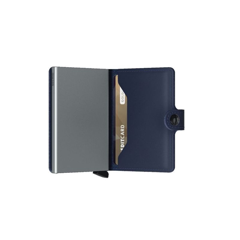 Secrid Miniwallet - Original Leather - Navy