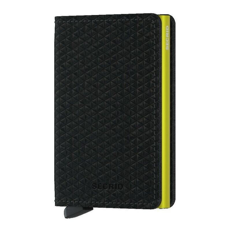 Secrid Slimwallet Leather Wallet Diamond Black