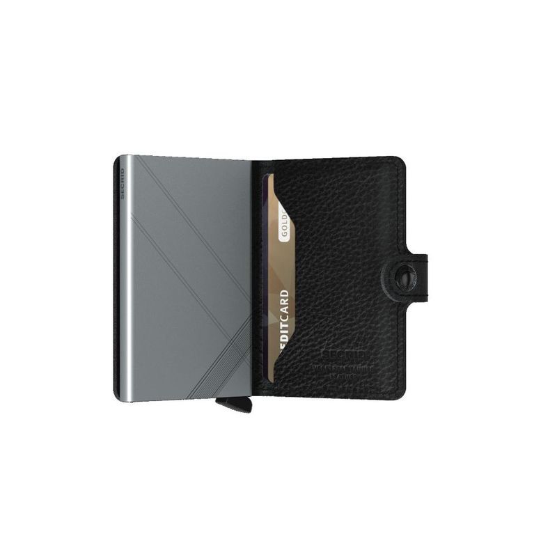 Secrid Miniwallet - Stitch Leather - Linea Black