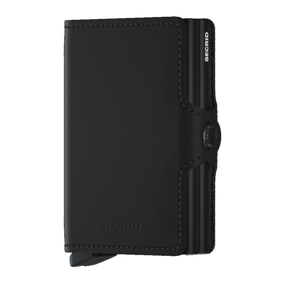 Secrid Twinwallet - Matte Leather - Black