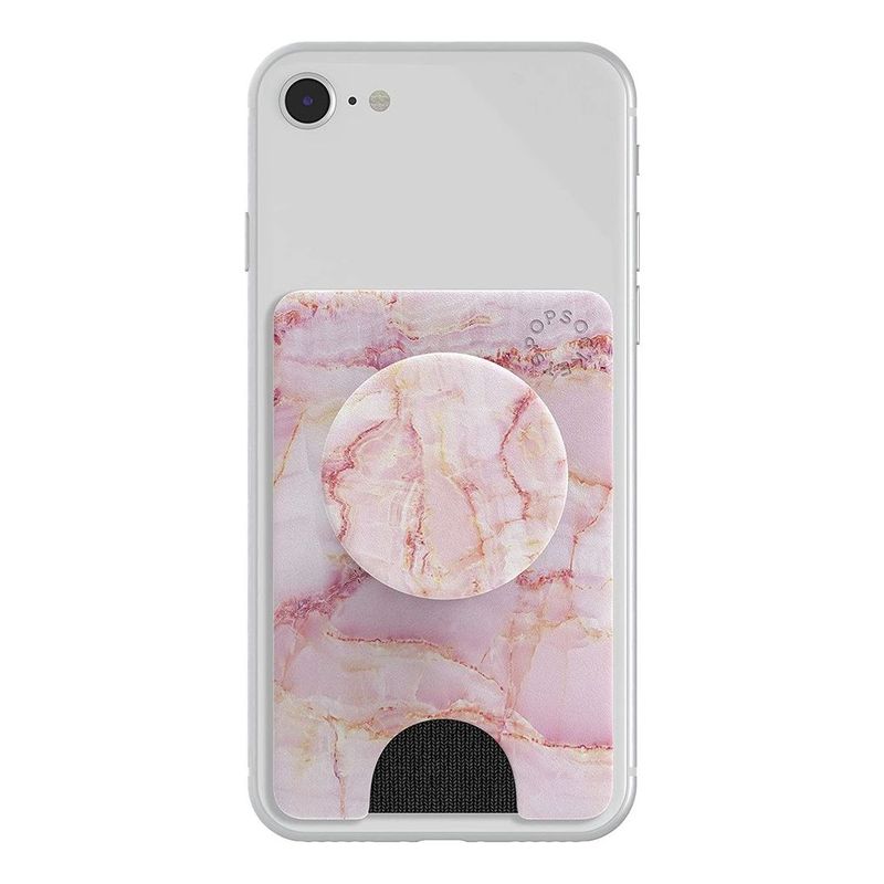 Popsockets Popwallet Pink Marble Popgrip