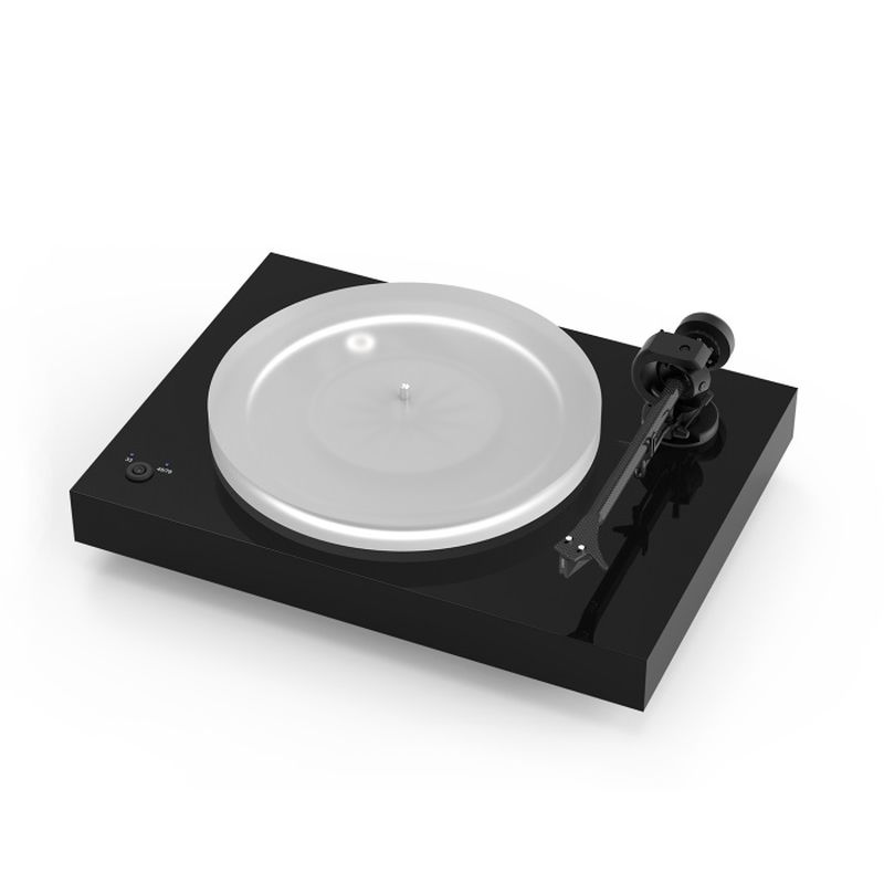 Pro-jext X2 Belt-Drive Turntable Pick it 2M Silver - Piano Black