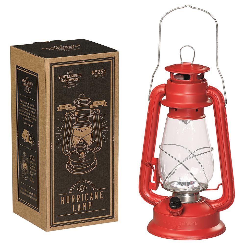 Gentlemen's Hardware Outdoor Hurricane Lamp