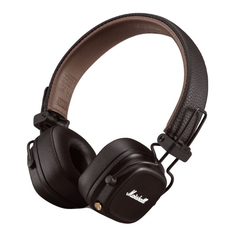 Marshall Major IV Brown Wireless Bluetooth Headphones