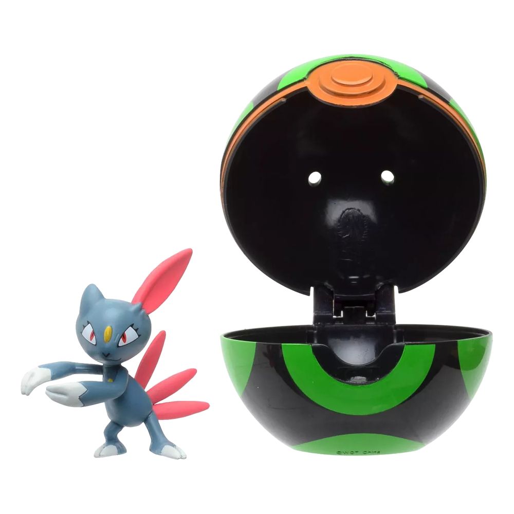 Pokemon Clip N Go Sneasel + Dusk Ball