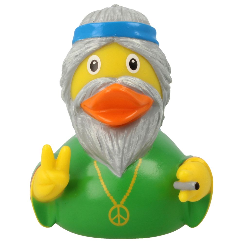 Lilalu Hippie Male Rubber Rubber Duck