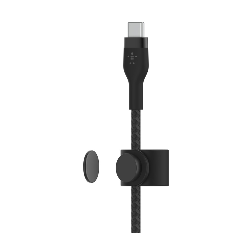 Belkin BoostCharge Pro Flex USB-C Cable with Lightning Connector 1m - Black