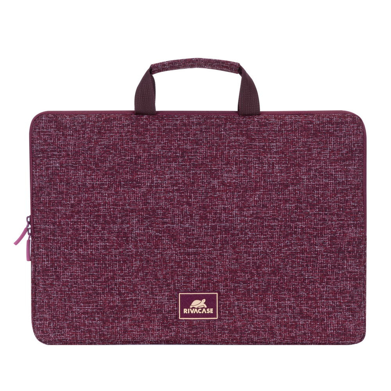 Rivacase 7913 Laptop Sleeve 13.3-inch with Handles - Burgundy Red