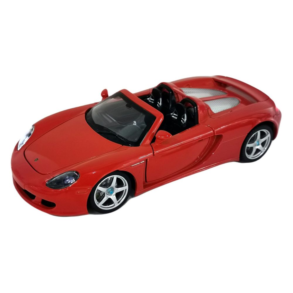 Metal Speed Zone Porsche Carrera GT 1.24 Scale Die-Cast Car