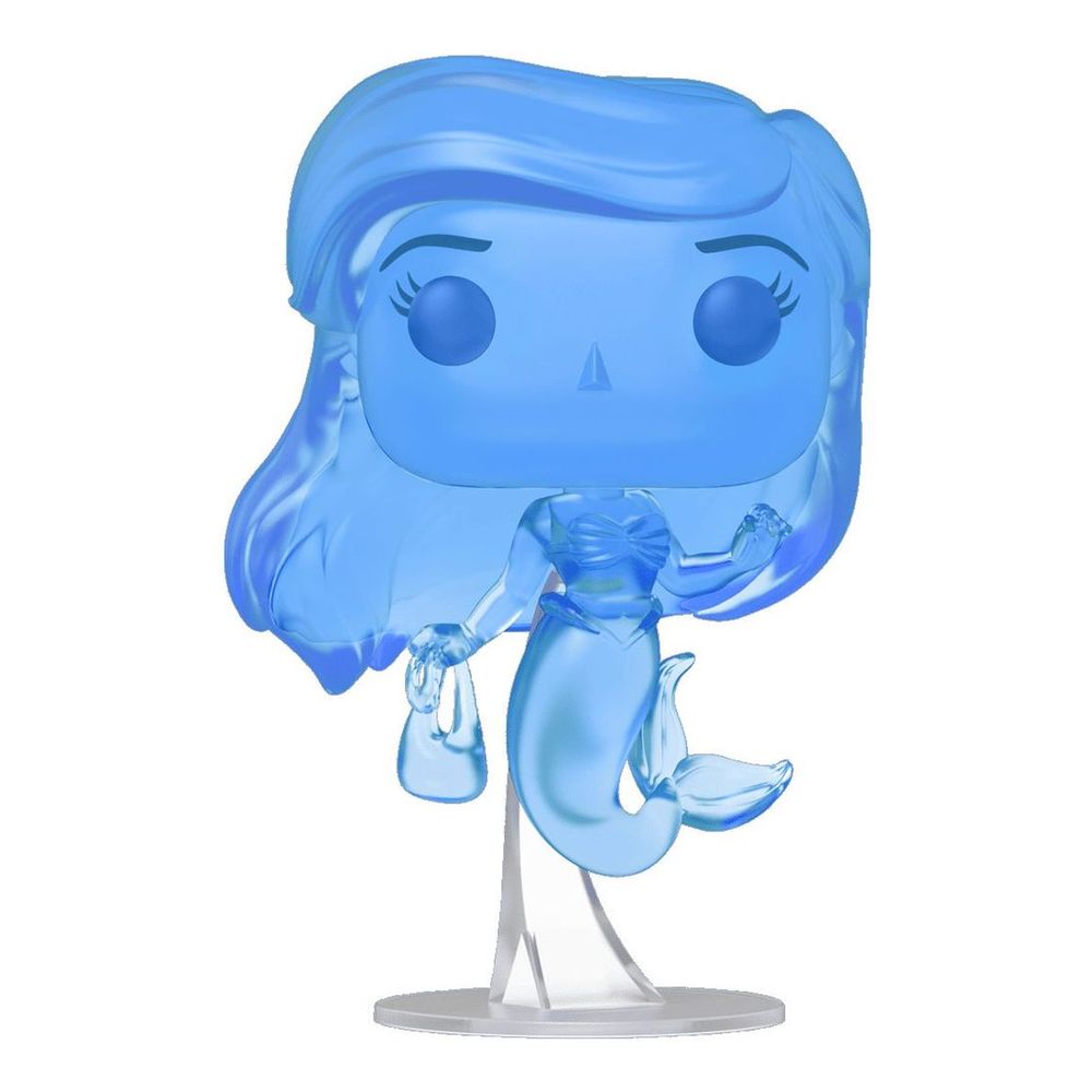 Funko Pop! Disney The Little Mermaid Ariel with Bag Blue Translucent 3.75-Inch Vinyl Figure