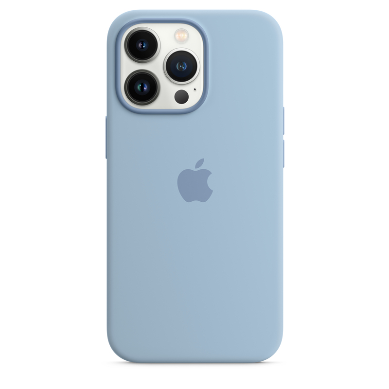 Apple Pro Silicone Case with MagSafe Blue Fog for iPhone 13 Pro