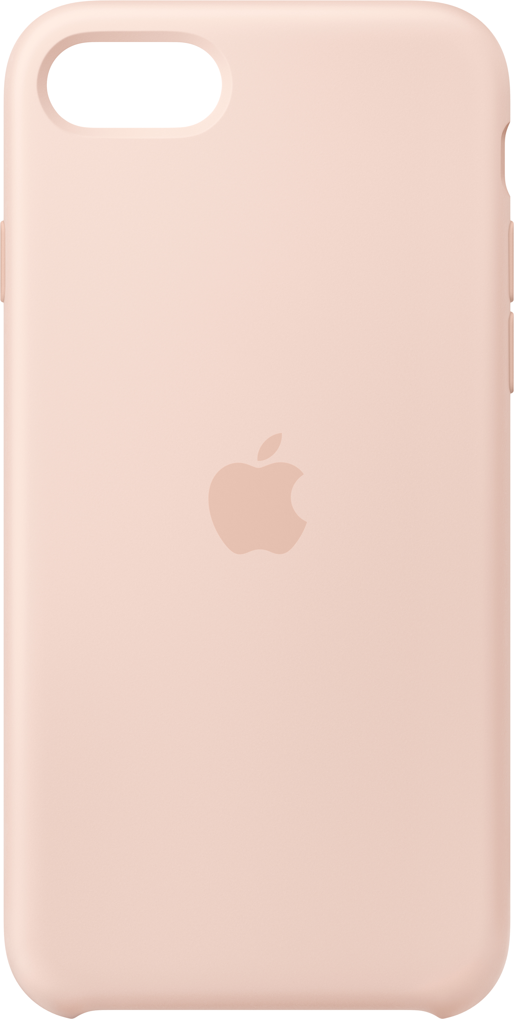 Apple Silicone Case for iPhone SE - Chalk Pink