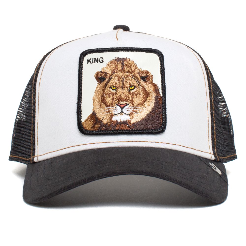 Goorin Bros The King Lion Unisex Trucker Cap - Black