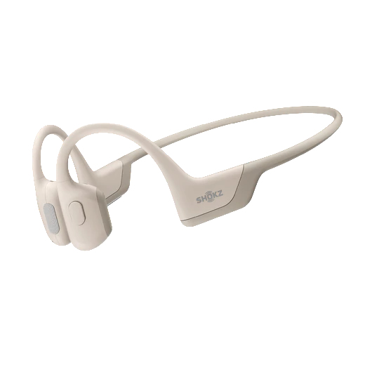 Shokz OpenRun Pro Wireless Neckband Headphones with Mic - Beige