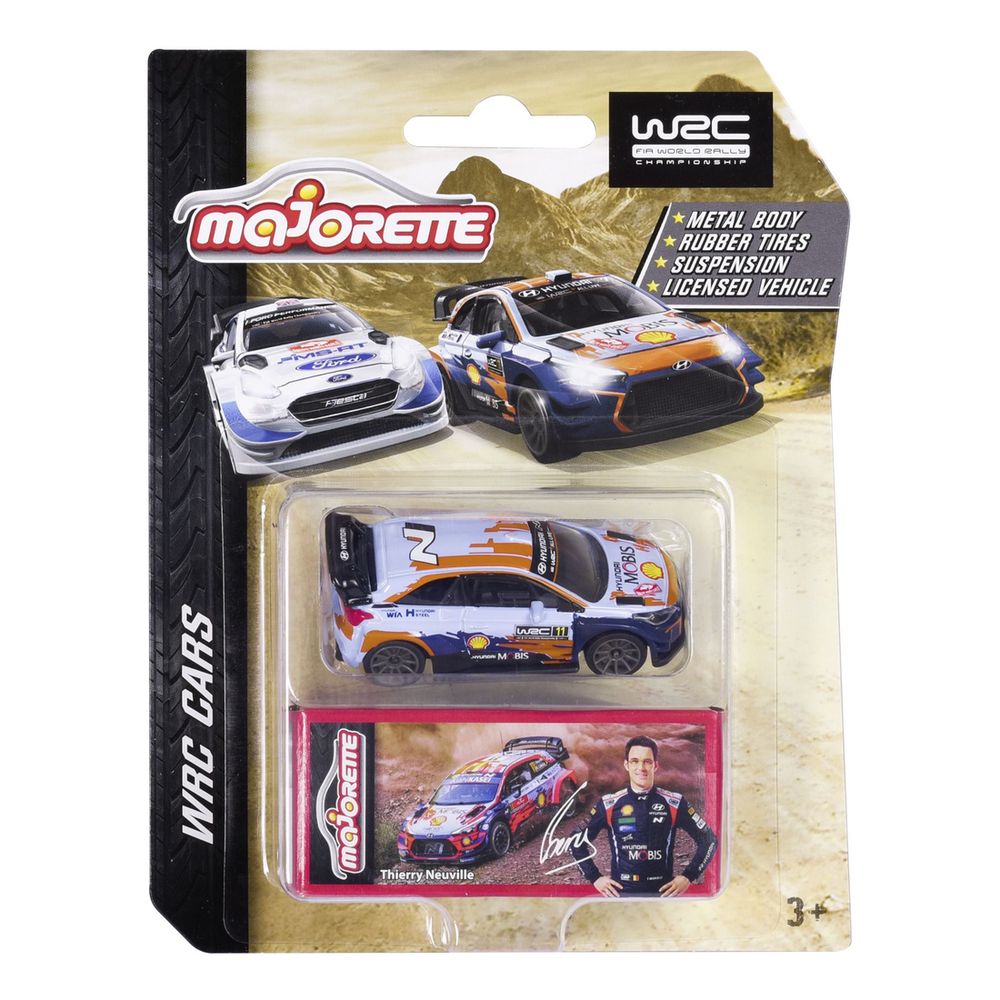 Majorette Wrc 4 1.64 Die-Cast Car (Assortment - Includes 1)