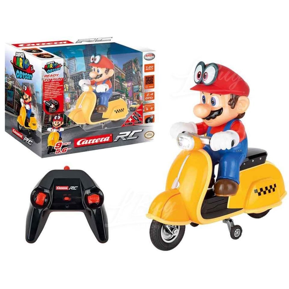 Carrera Super Mario Odyssey Scooter R/C 1.20 Scale Car