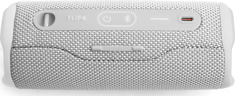 JBL Flip 6 Portable Waterproof Speaker - White