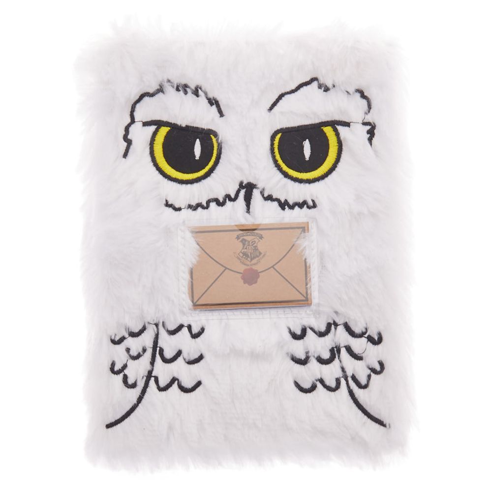 Blue Sky Designs Harry Potter A5 Plush Hedwig Notebook