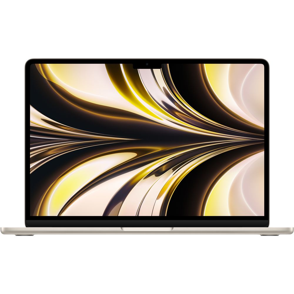 Apple MacBook Air 13-Inch Apple M2 Chip/8-Core CPU/10-Core GPU/512GB SSD - Starlight (English)